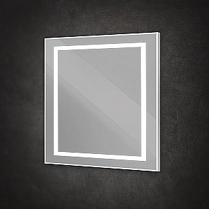 Зеркало BelBagno Kraft SPC-KRAFT-900-800-SENS-AL сатин в ванную от интернет-магазине сантехники Sanbest