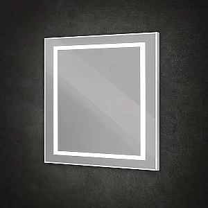 Зеркало BelBagno Kraft SPC-KRAFT-900-800-SENS-AL сатин в ванную от интернет-магазине сантехники Sanbest