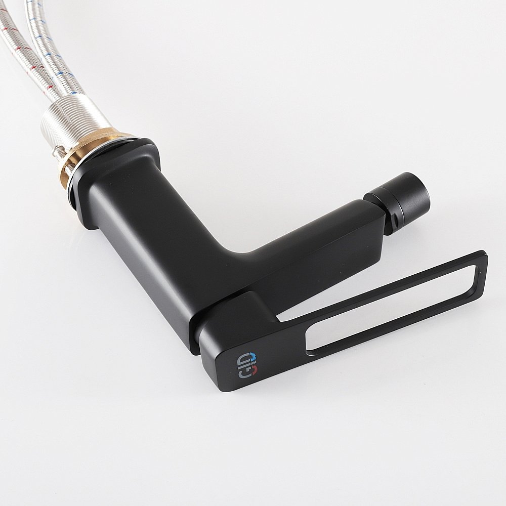 Смеситель для биде GID Niagara L057BMB черный матовый купить в интернет-магазине сантехники Sanbest