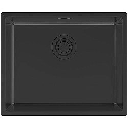 Кухонная мойка Paulmark Lassan 54 LA54-MBN черная матовая купить в интернет-магазине сантехники Sanbest