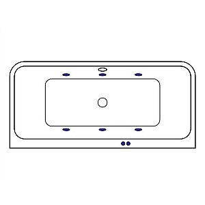 Ванна акриловая EXCELLENT Arana SOFT WAEX.ARA18.SOFT.GL 180x85 белая с гидромассажем купить в интернет-магазине Sanbest