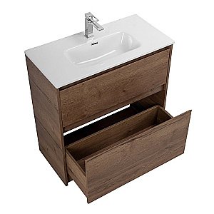 Тумба с раковиной BelBagno Kraft 39 800 Rovere Tabacco для ванной в интернет-магазине Sanbest