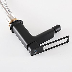 Смеситель для биде GID Niagara L057BMB черный матовый купить в интернет-магазине сантехники Sanbest