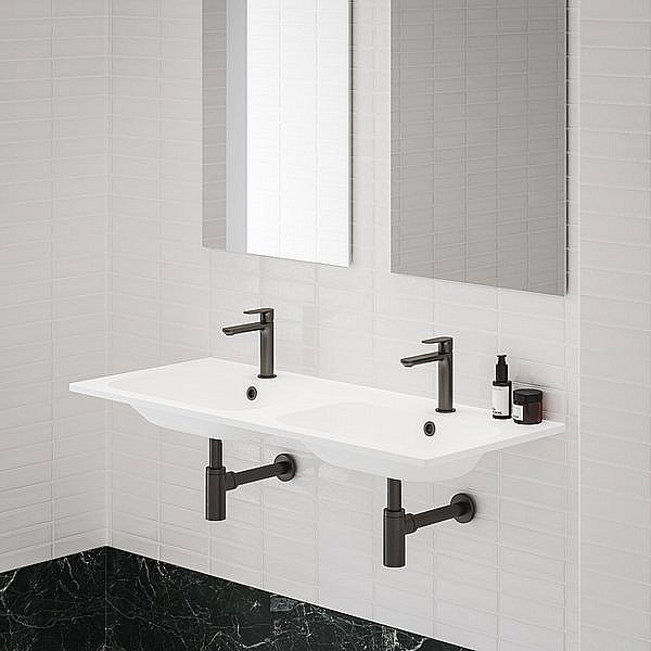 Смеситель для раковины Ravak Eleganta X070327 графит купить в интернет-магазине сантехники Sanbest