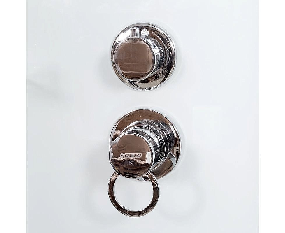 Душевая кабина DTO K409 90x90 без крыши прозрачная/хром купить в интернет-магазине Sanbest