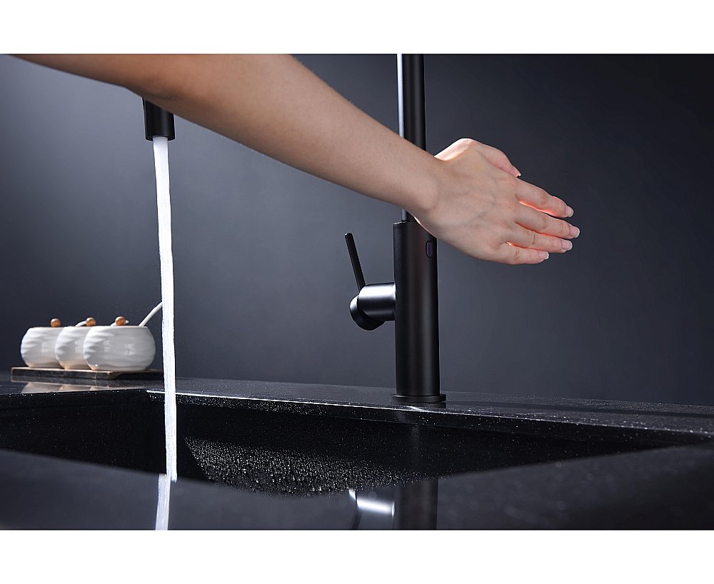 Смеситель для кухни Paulmark Senso Se215180-AN антрацит купить в интернет-магазине сантехники Sanbest