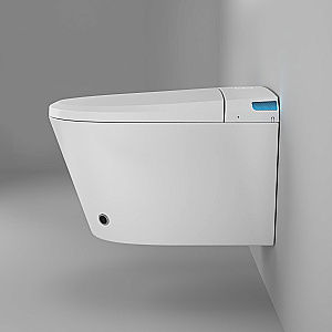 Унитаз подвесной Grossman Smart GR-5702 белый глянцевый, с крышкой микролифт купить в интернет-магазине Sanbest