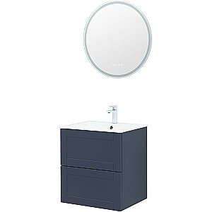 Тумба с раковиной Aquanet Терра 60 313243 маренго для ванной в интернет-магазине Sanbest