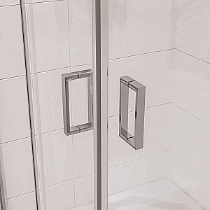 Душевой уголок Niagara Nova NG-6686-08 80х80 прозрачное стекло/профиль хром купить в интернет-магазине Sanbest