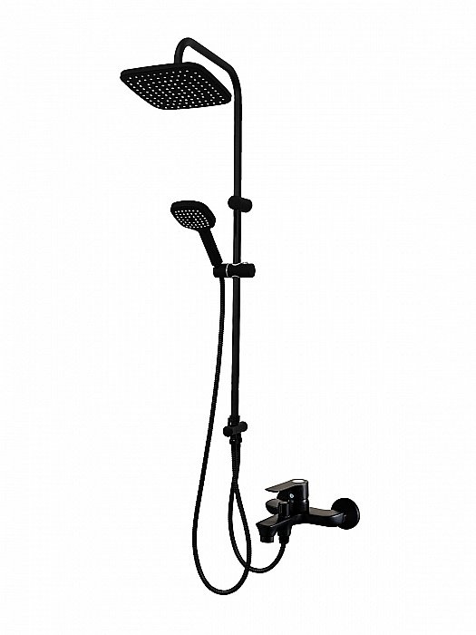 Душевая система Orange Aristo M19-944b черный матовый купить в интернет-магазине сантехники Sanbest