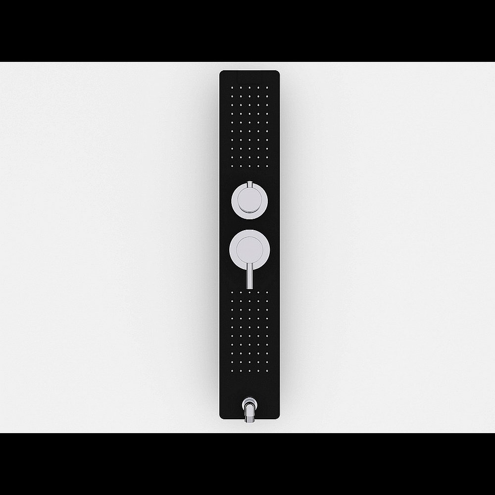 Душевая кабина Black&White GALAXY G8010 85х160 прозрачная/черный купить в интернет-магазине Sanbest