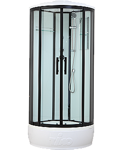 Душевая кабина Timo Standart T-6680 Black 80х80 купить в интернет-магазине Sanbest