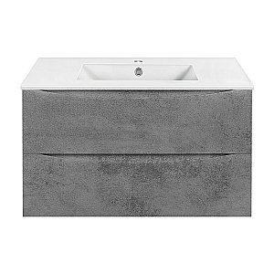 Тумба с раковиной Vincea Mia 900 бетон для ванной в интернет-магазине Sanbest