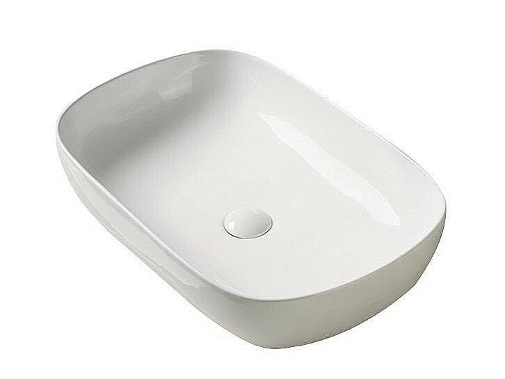 Раковина накладная SantiLine 61 SL-1091 белая купить в интернет-магазине Sanbest