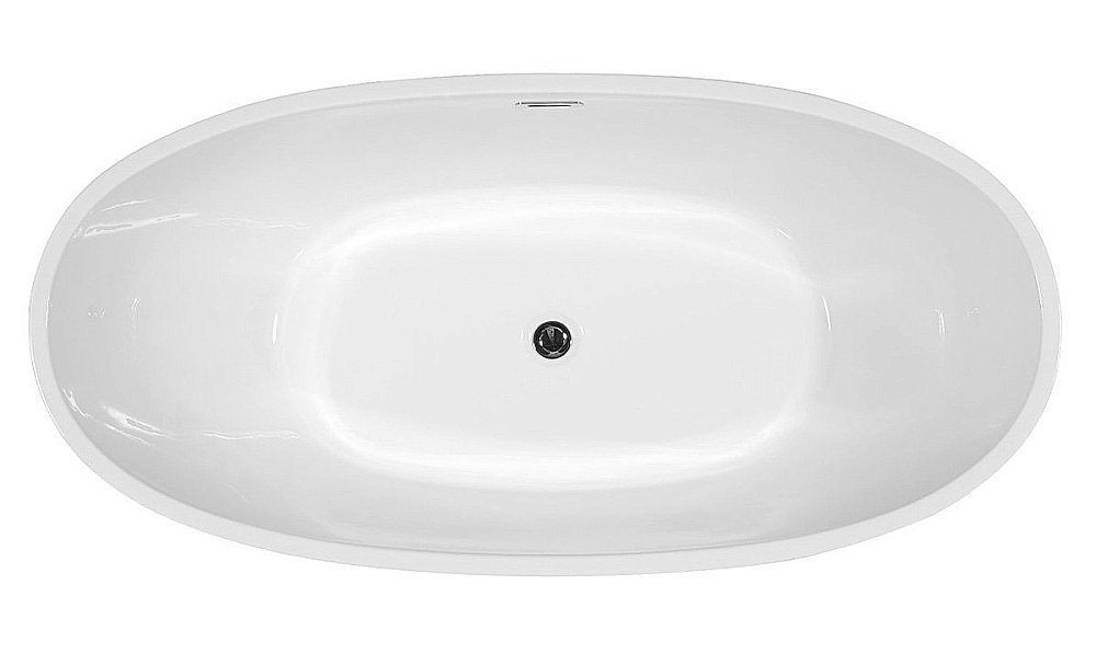 Ванна акриловая отдельностоящая ABBER AB9207 165x80 купить в интернет-магазине Sanbest