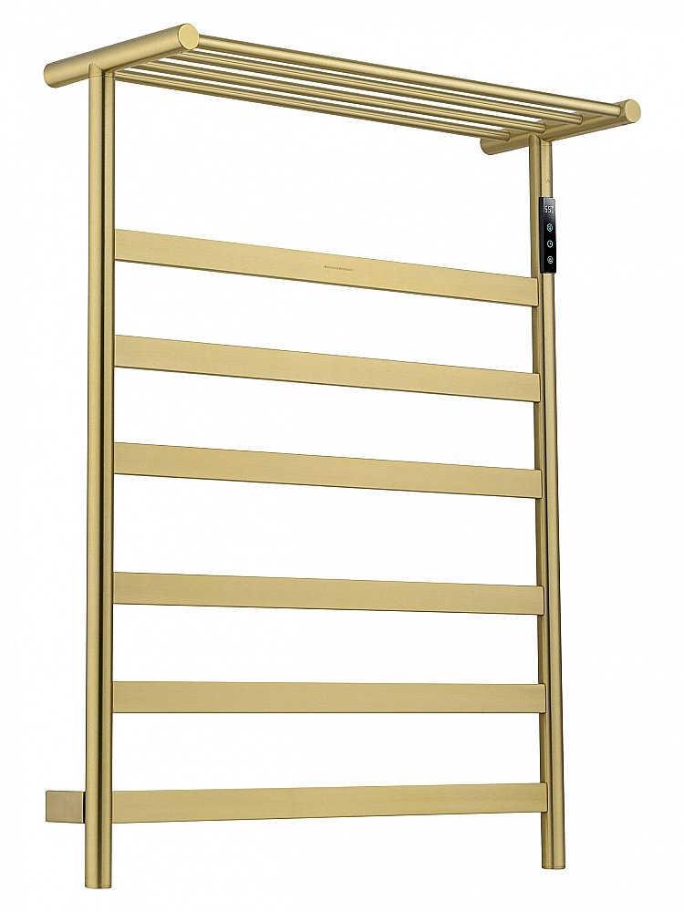 Полотенцесушитель электрический WONZON & WOGHAND ESSEN, Брашированное золото (WW-A403-BG) купить в интернет-магазине сантехники Sanbest