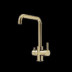 Смеситель для кухни Sancos Vela SC4013BG брашированное золото купить в интернет-магазине сантехники Sanbest