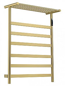 Полотенцесушитель электрический WONZON & WOGHAND ESSEN, Брашированное золото (WW-A403-BG) купить в интернет-магазине сантехники Sanbest