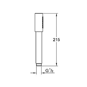 Душевая лейка Grohe Sena Stick 26465GN0 золото матовое купить в интернет-магазине сантехники Sanbest