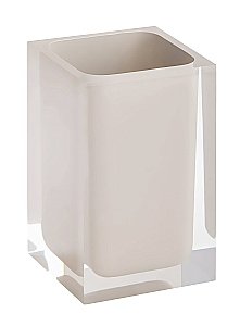 Стакан для зубных щеток Bemeta Vista 120111026-101 бежевый купить в интернет-магазине сантехники Sanbest