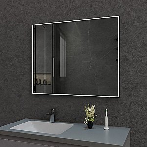 Зеркало ESBANO ES-3803KD 100 хром в ванную от интернет-магазине сантехники Sanbest