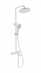 Душевая система с термостатом WONZON & WOGHAND T-1000, Белый матовый (WW-B3057-A-MW) купить в интернет-магазине сантехники Sanbest