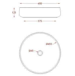 Раковина ARTCERAM WASHBASINS COL002 01 00 bi 48 купить в интернет-магазине Sanbest