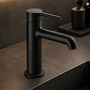 Смеситель для раковины WasserKraft Rhein 9903MB матовый чёрный купить в интернет-магазине сантехники Sanbest
