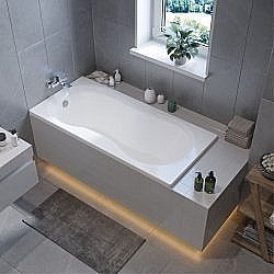 Ванна акриловая Koller Pool Malibu 140x70 MALIBU140х70 белая купить в интернет-магазине Sanbest