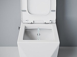 Унитаз-моноблок с функцией биде Laguraty 071AC с крышкой микролифт купить в интернет-магазине Sanbest