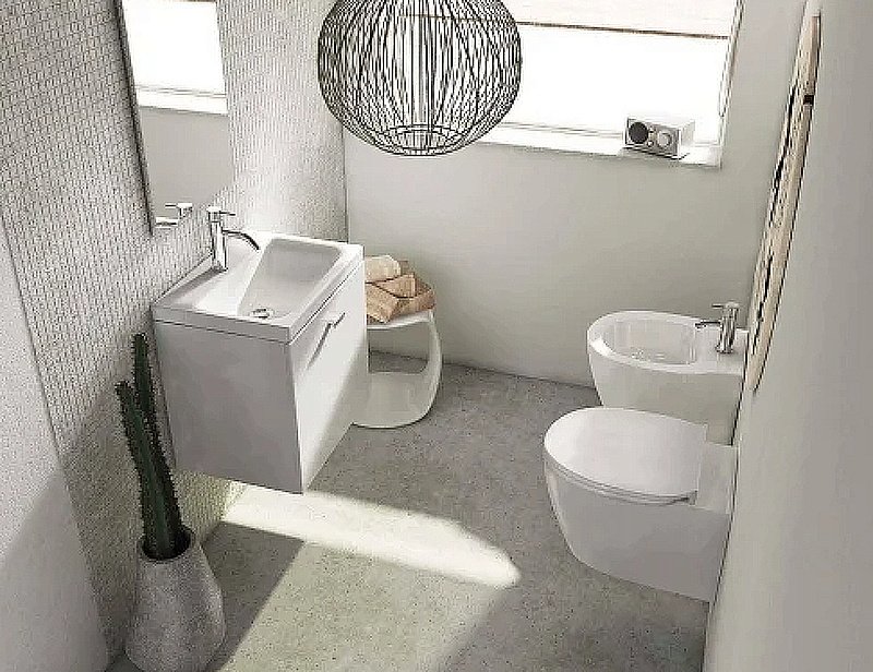 Унитаз подвесной Ideal Standard Connect E771801 белый купить в интернет-магазине Sanbest