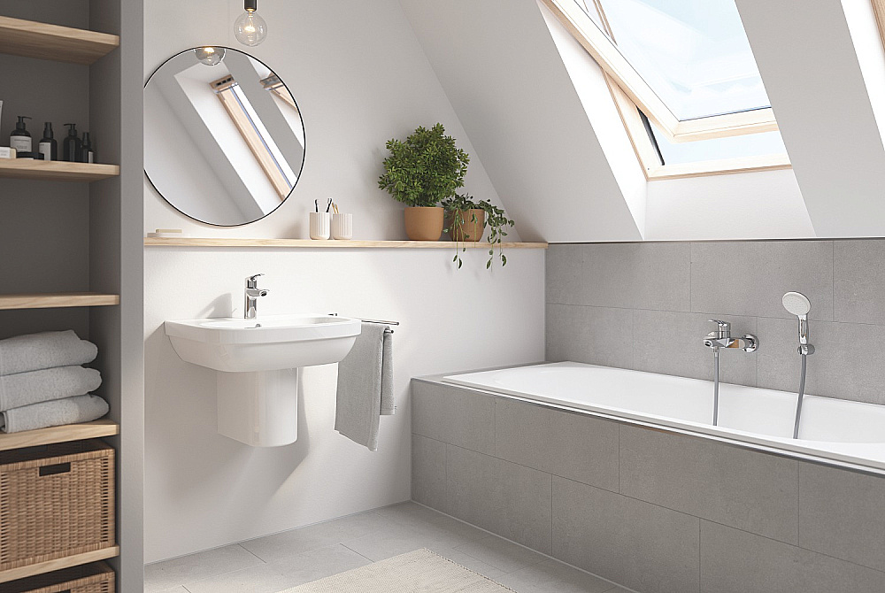 Смеситель для раковины GROHE Eurosmart 23456003 хром купить в интернет-магазине сантехники Sanbest