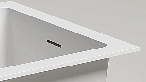 Ванна Salini CASCATA KIT S-stone 105022M 150x70 белая купить в интернет-магазине Sanbest
