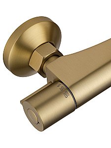 Смеситель для душа с термостатом WONZON & WOGHAND INN 5 WW-B1005-A-BG золото брашированное купить в интернет-магазине сантехники Sanbest