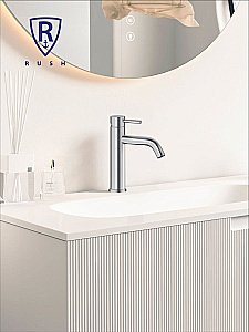 Смеситель для раковины Rush Melos SUS1101-11 сатин купить в интернет-магазине сантехники Sanbest