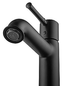 Смеситель для раковины WONZON & WOGHAND TOR, Черный матовый (WW-88018073-MB) купить в интернет-магазине сантехники Sanbest