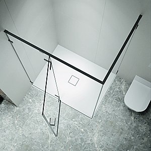 Душевой уголок RGW Stilvoll SV-040-Gr 100х80 353204008-210 стекло матовое/профиль серый купить в интернет-магазине Sanbest