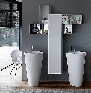 Раковина Laufen Palomba 8.1180.3.000.104.1 белая купить в интернет-магазине Sanbest