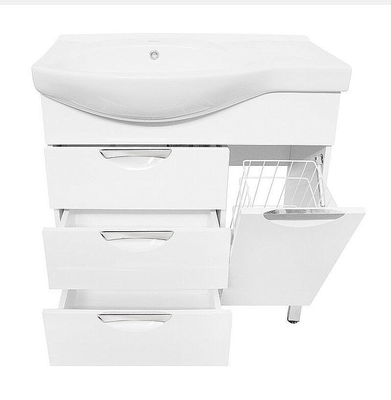 Тумба с раковиной Style Line Жасмин 82 для ванной в интернет-магазине Sanbest