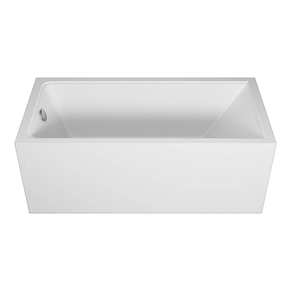 Ванна акриловая Vincea VBT-2G150-FR 150x70 белая с каркасом купить в интернет-магазине Sanbest