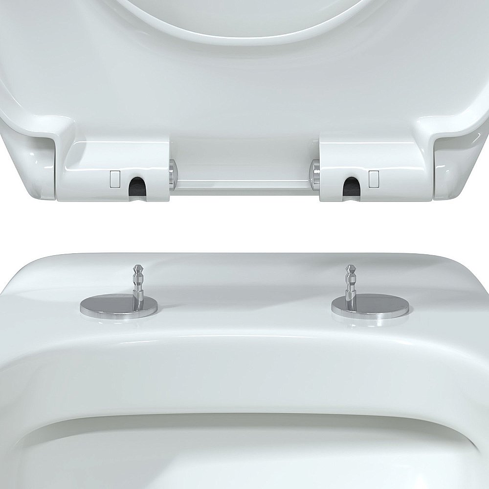 Унитаз подвесной Berges ALBIT S Rimless 82146 белый купить в интернет-магазине Sanbest