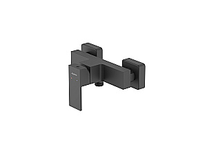 Cмеситель для душа Aquatek ЛИБРА Set 2 в 1 (AQ1660MB+AQ2019MB) черный матовый купить в интернет-магазине сантехники Sanbest