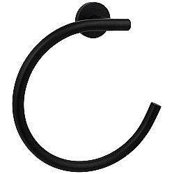 Полотенцедержатель Aquatek Вега AQ4012MB черный купить в интернет-магазине сантехники Sanbest