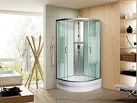 Душевая кабина Мономах С МЗ 24 90x90 без крыши купить в интернет-магазине Sanbest