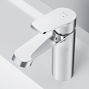 Смеситель для раковины AM.PM Func F8F02100 хром купить в интернет-магазине сантехники Sanbest