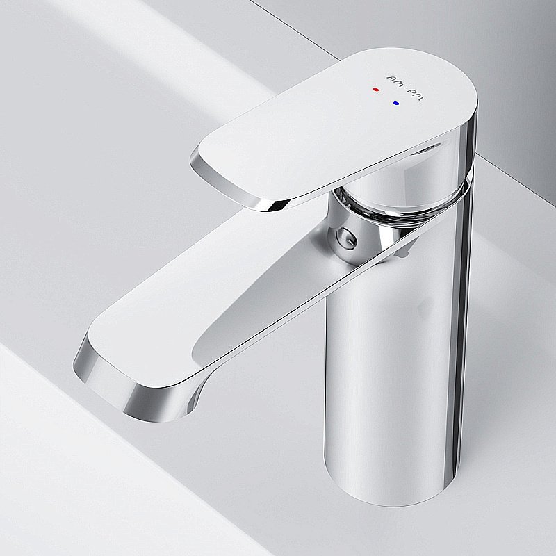 Смеситель для раковины AM.PM Func F8F02100 хром купить в интернет-магазине сантехники Sanbest