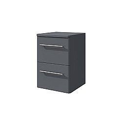 Тумба подвесная Caprigo Accord 32 Графит для ванной в интернет-магазине сантехники Sanbest