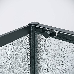 Душевой уголок Grossman Style 120.K33.05.1180.21.02 110x80 стекло шиншилла/профиль черный матовый купить в интернет-магазине Sanbest