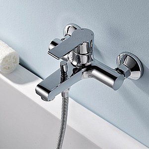 Смеситель для ванны Koller Pool Kvadro Arc KA0100 хром купить в интернет-магазине сантехники Sanbest