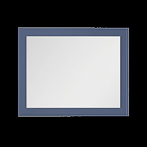 Зеркало La Fenice Cubo Blu Grigio 80 синий матовый в ванную от интернет-магазине сантехники Sanbest